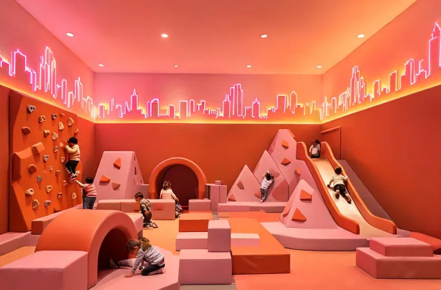 Sunset city soft play concept